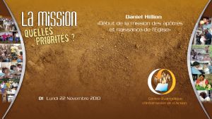 CEIA 2010 "Débuts de la Mission des apôtres et naissance de l'Église"